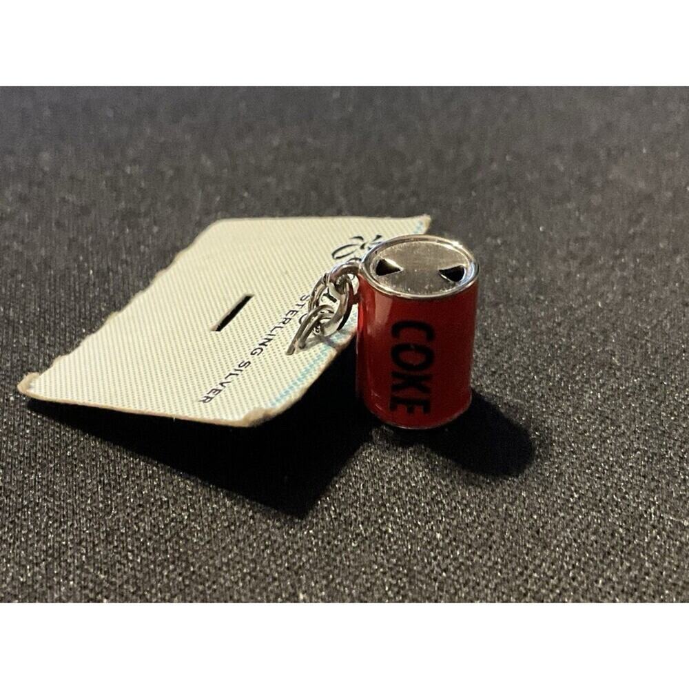 Beau Sterling Very Rare Coke Can Charm New On Card